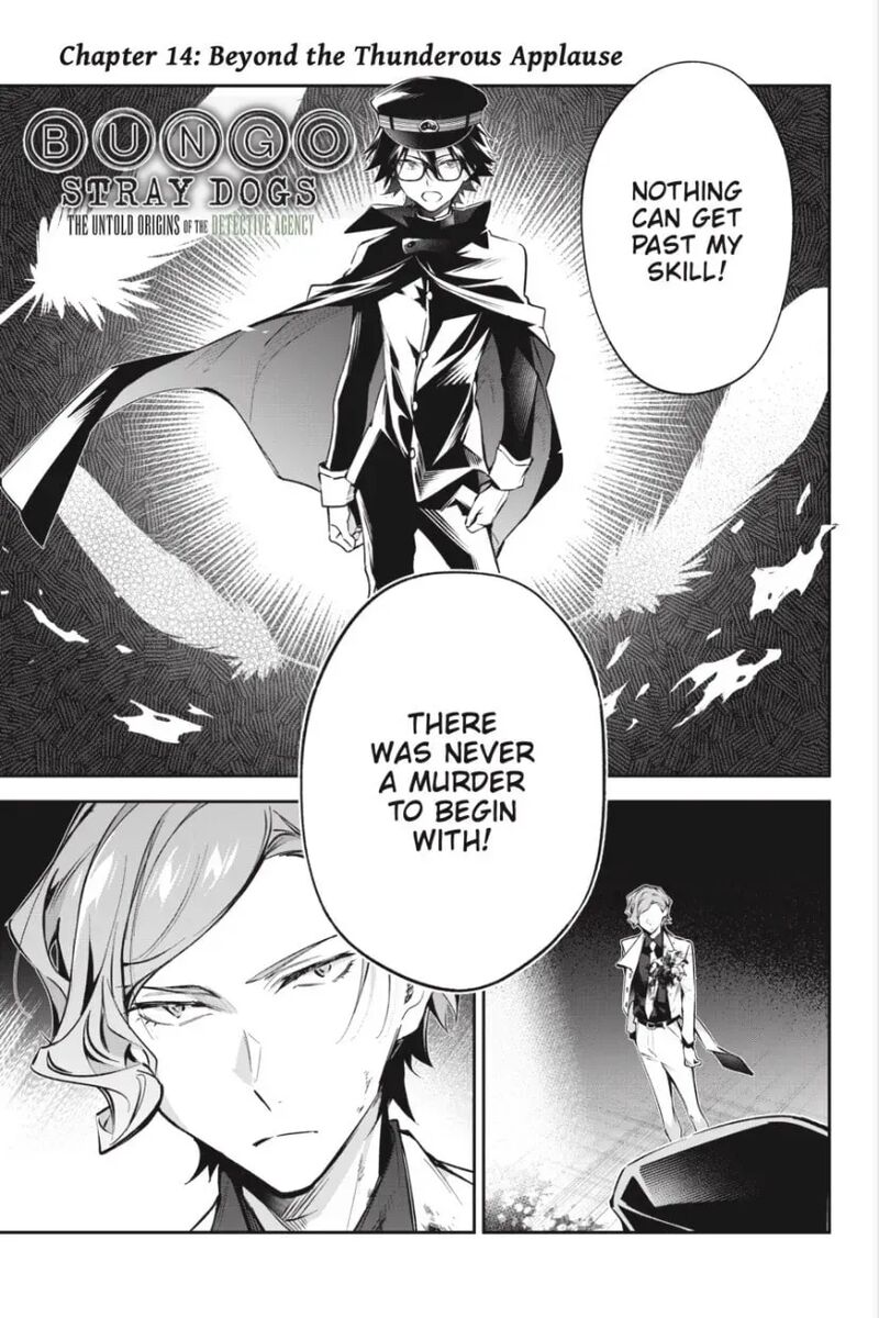 Bungou Stray Dogs The Secret Story Behind The Detective Agencys Establishment Chapter 14 Page 1