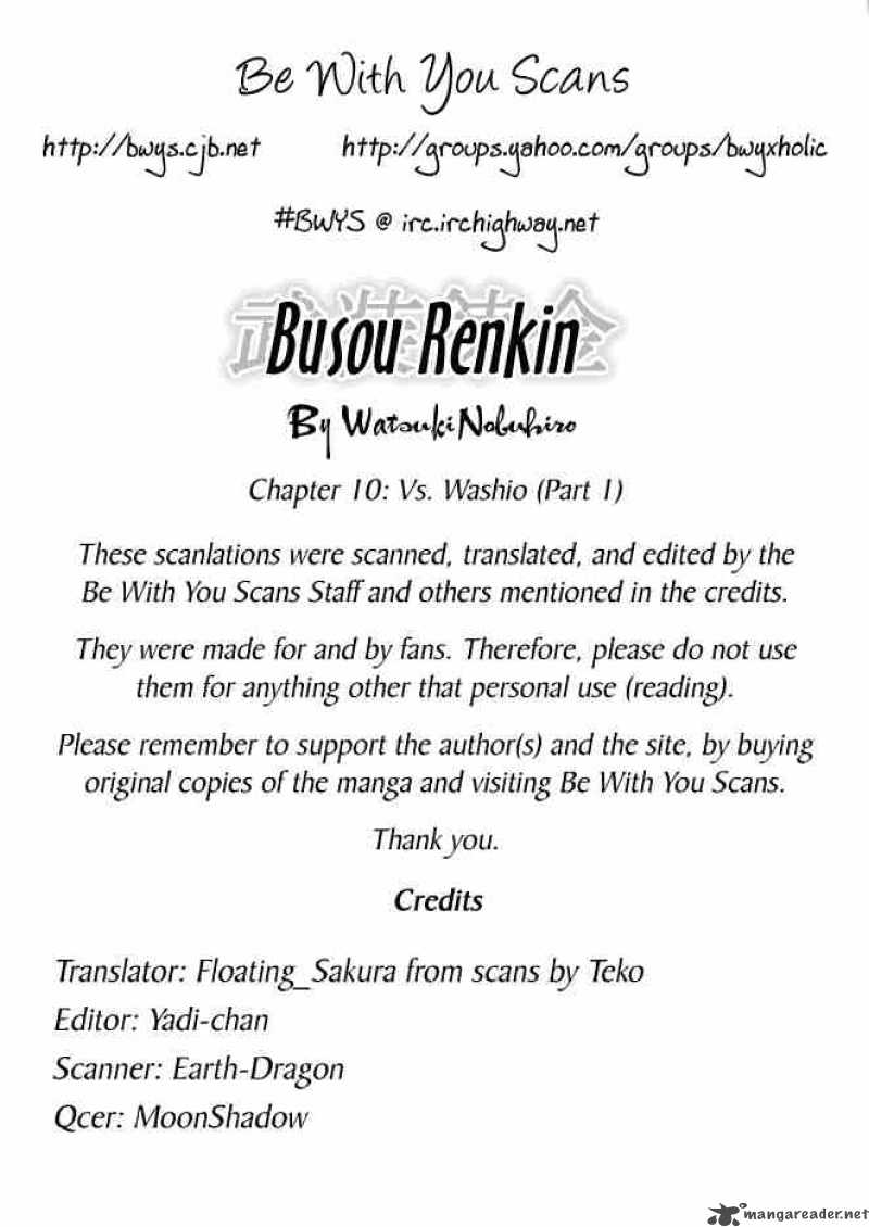 Busou Renkin Chapter 10 Page 20
