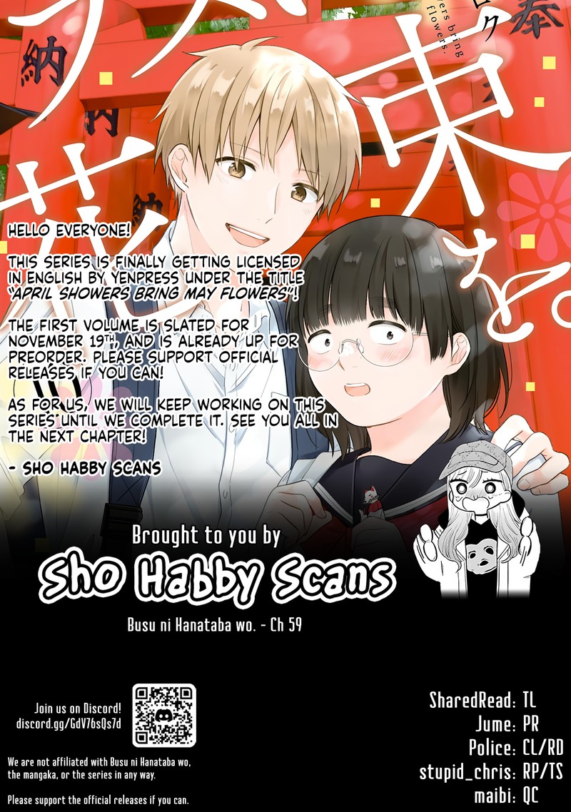 Busu Ni Hanataba Wo Chapter 59 Page 31