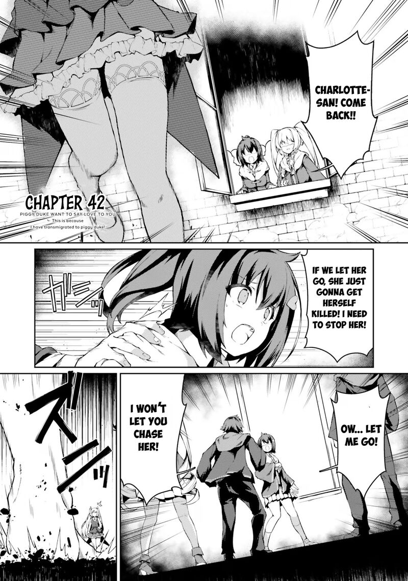 Buta Koushaku Ni Tensei Shitakara Kondo Wa Kimi Ni Suki To IItai Chapter 42 Page 1