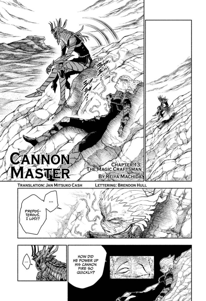 Cannon Master Chapter 13 Page 1