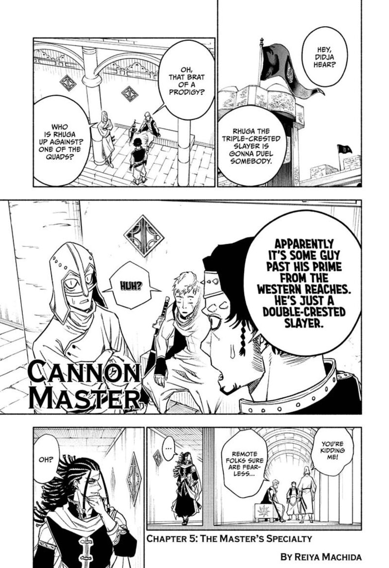 Cannon Master Chapter 5 Page 1