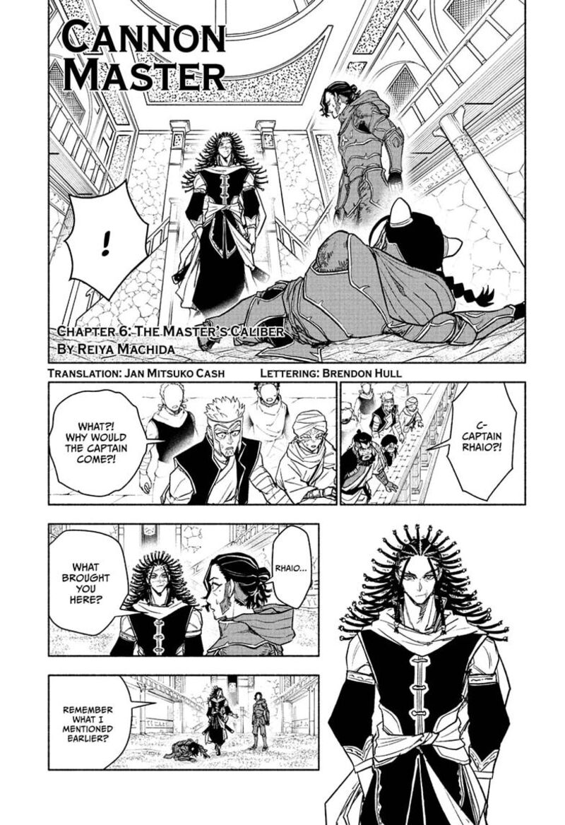 Cannon Master Chapter 6 Page 1