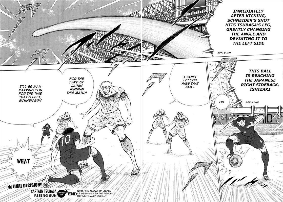 Captain Tsubasa Rising Sun Chapter 114 Page 14
