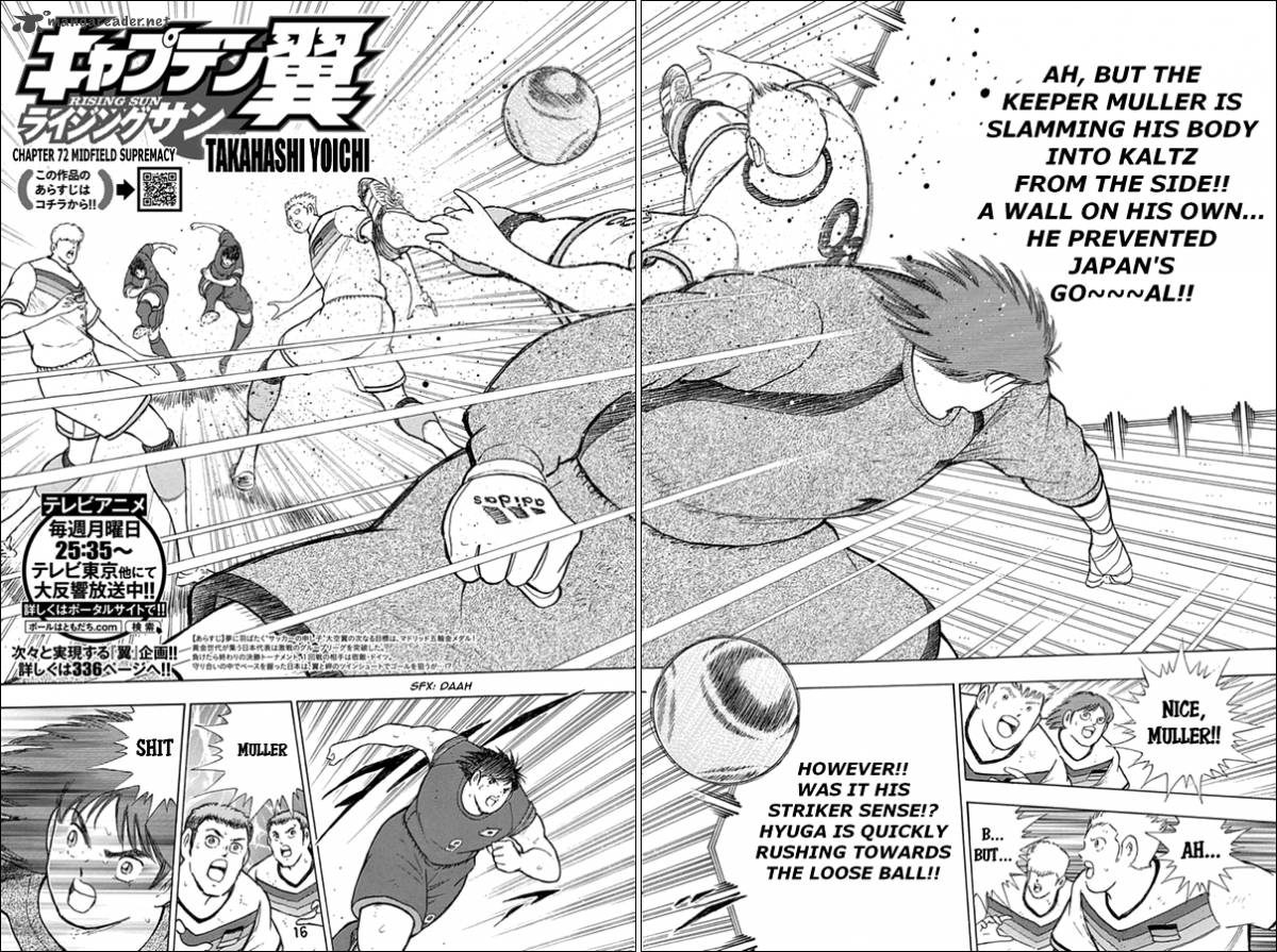 Captain Tsubasa Rising Sun Chapter 72 Page 2
