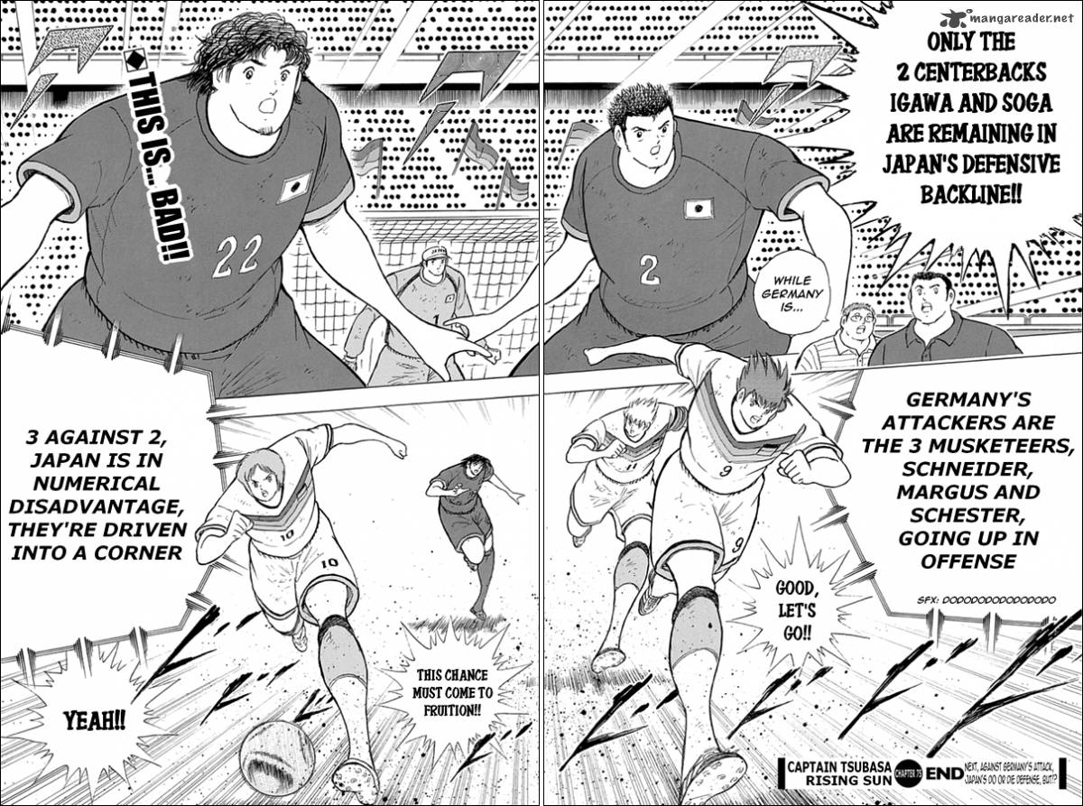 Captain Tsubasa Rising Sun Chapter 75 Page 14