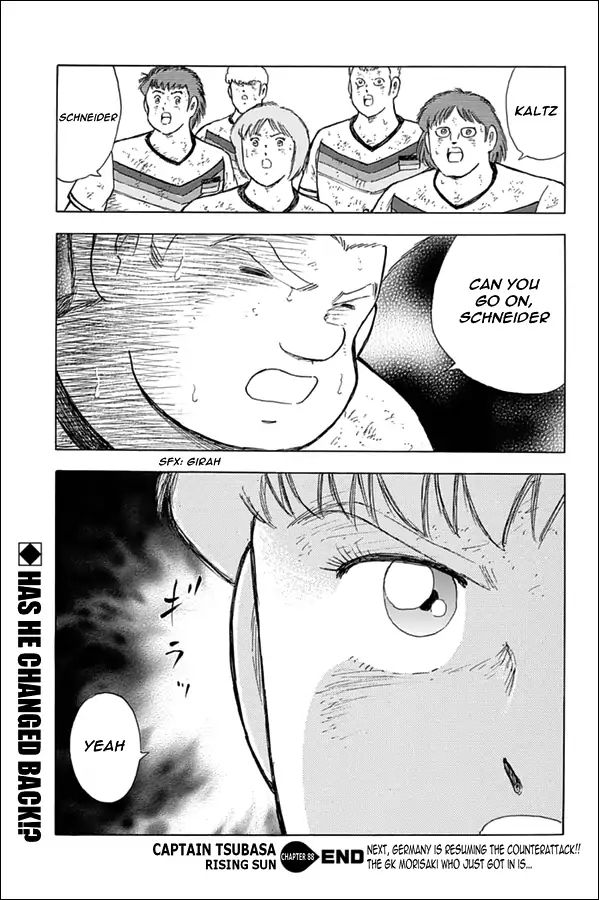 Captain Tsubasa Rising Sun Chapter 88 Page 21