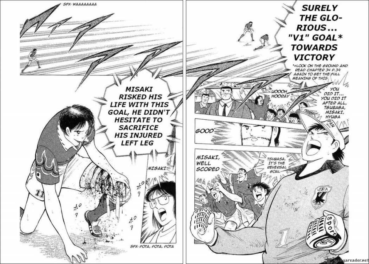 Captain Tsubasa World Youth Chapter 63 Page 35