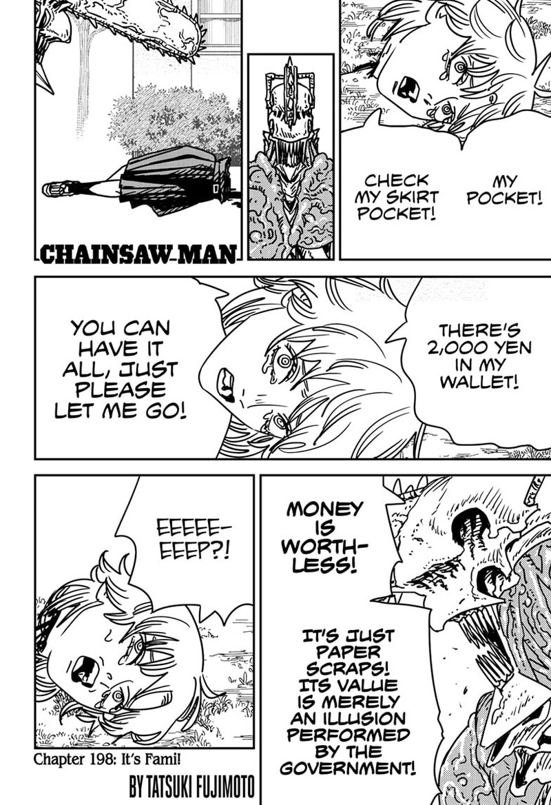 Chainsaw Man Chapter 198 Page 1