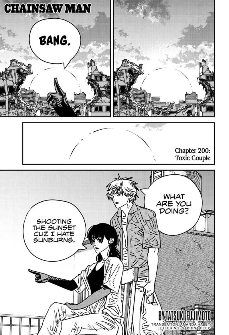 Chainsaw Man Chapter 200 Page 1