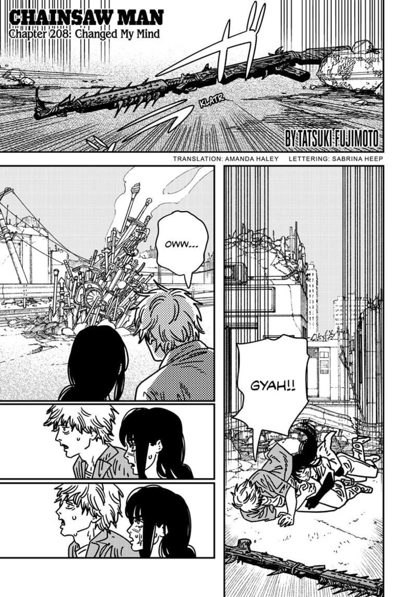 Chainsaw Man Chapter 208 Page 1