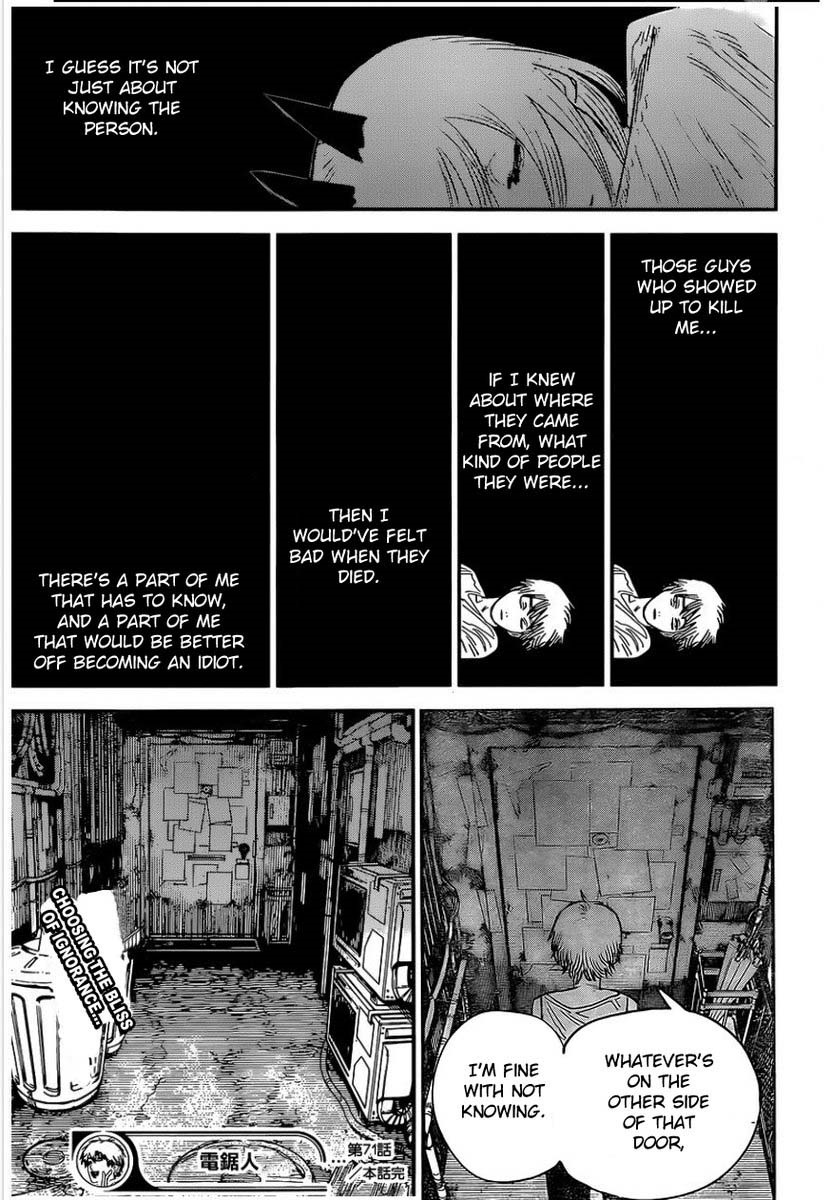 Chainsaw Man Chapter 71 Page 20