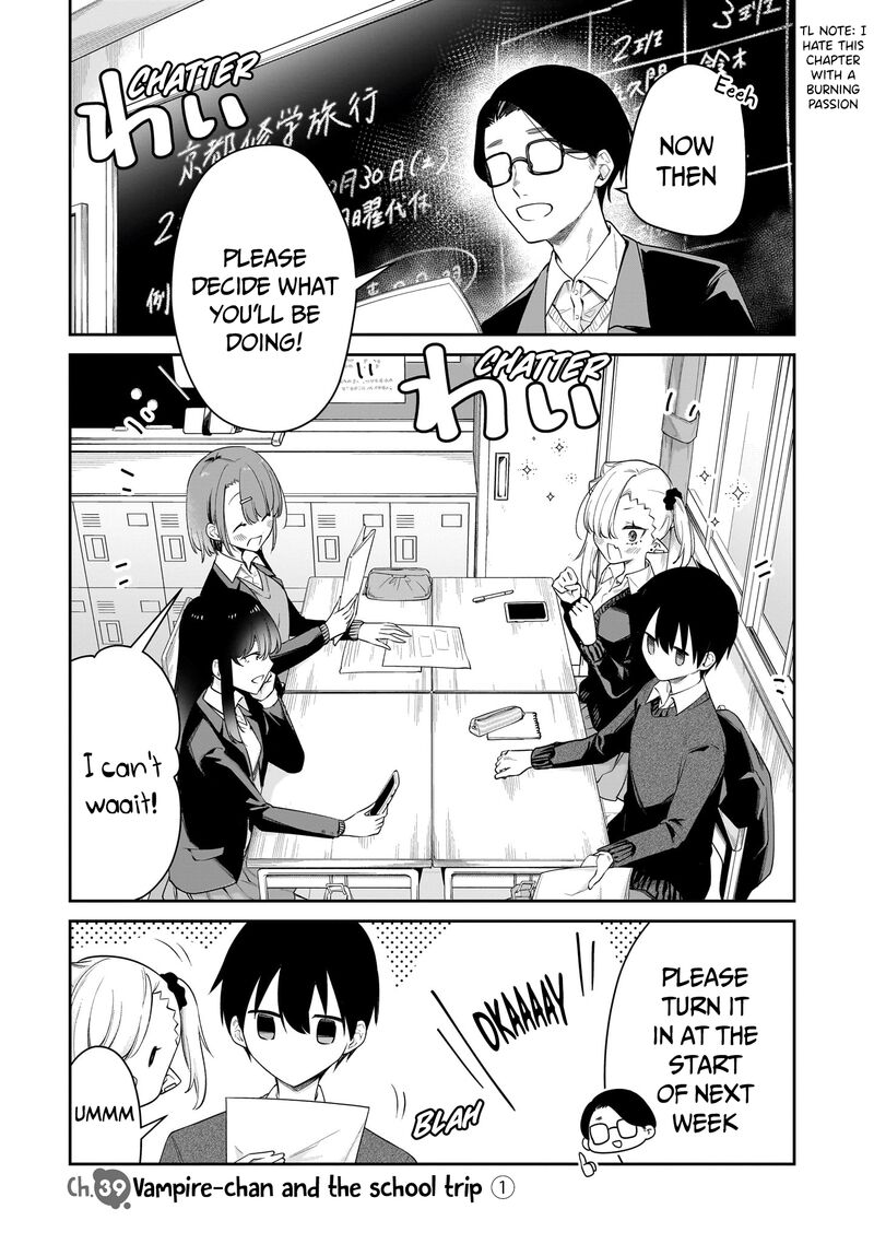 Chanto Suenai Kyuuketsuki Chan Chapter 39 Page 2