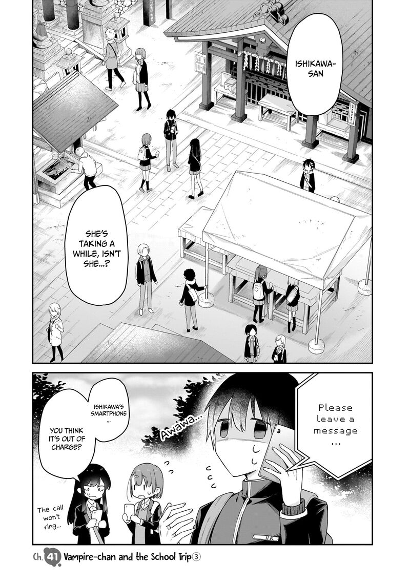 Chanto Suenai Kyuuketsuki Chan Chapter 41 Page 2