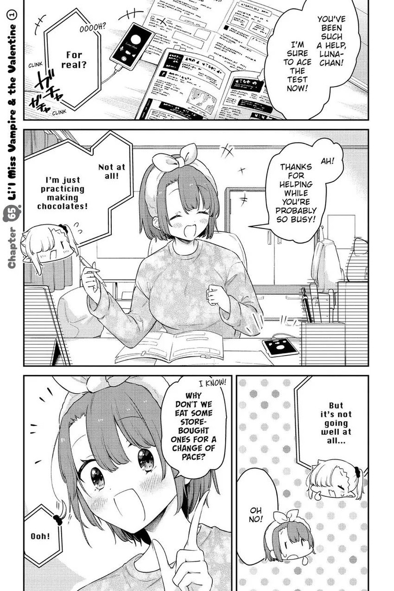 Chanto Suenai Kyuuketsuki Chan Chapter 65 Page 2