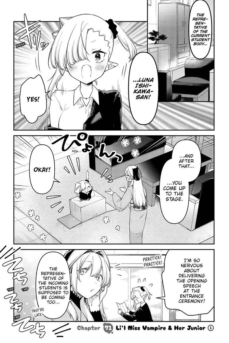 Chanto Suenai Kyuuketsuki Chan Chapter 71 Page 4