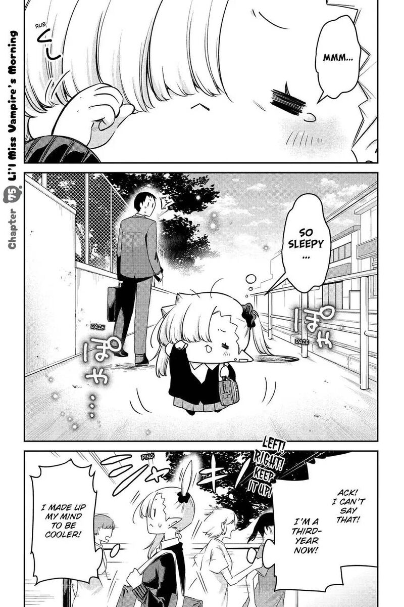 Chanto Suenai Kyuuketsuki Chan Chapter 75 Page 2