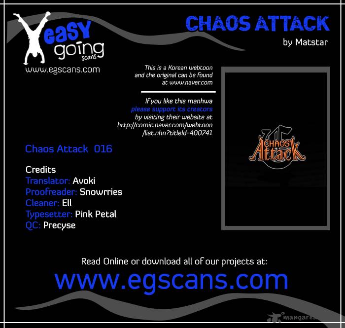 Chaos Attack Chapter 16 Page 1