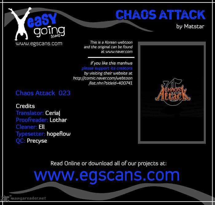 Chaos Attack Chapter 23 Page 1