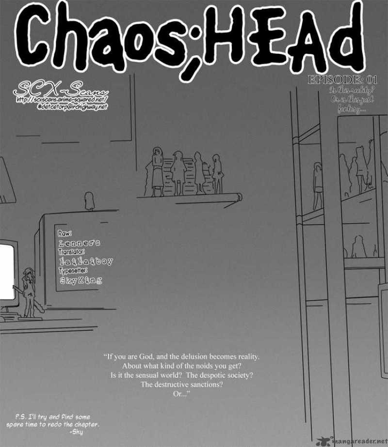 Chaos Head Chapter 1 Page 26