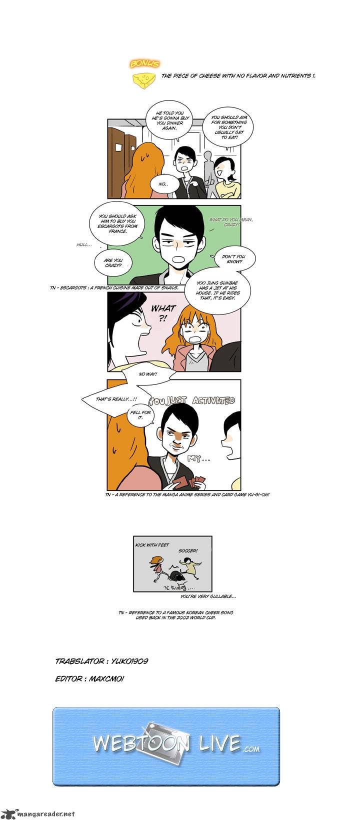 Cheese In The Trap Chapter 6 Page 3