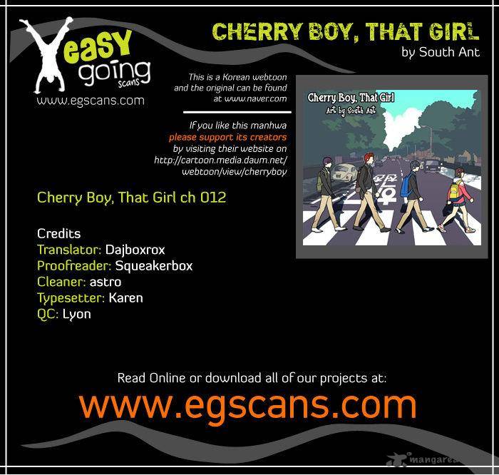 Cherry Boy That Girl Chapter 12 Page 1