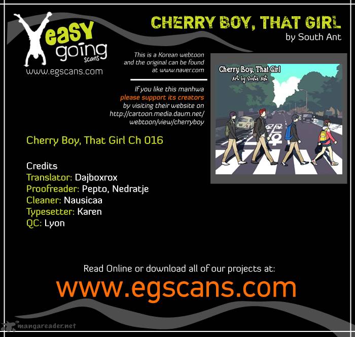 Cherry Boy That Girl Chapter 16 Page 1