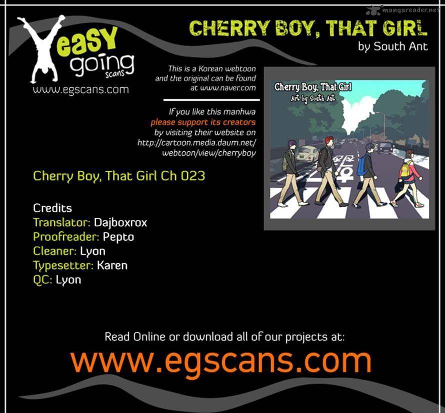 Cherry Boy That Girl Chapter 23 Page 29