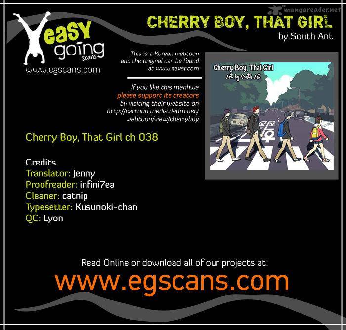 Cherry Boy That Girl Chapter 38 Page 1