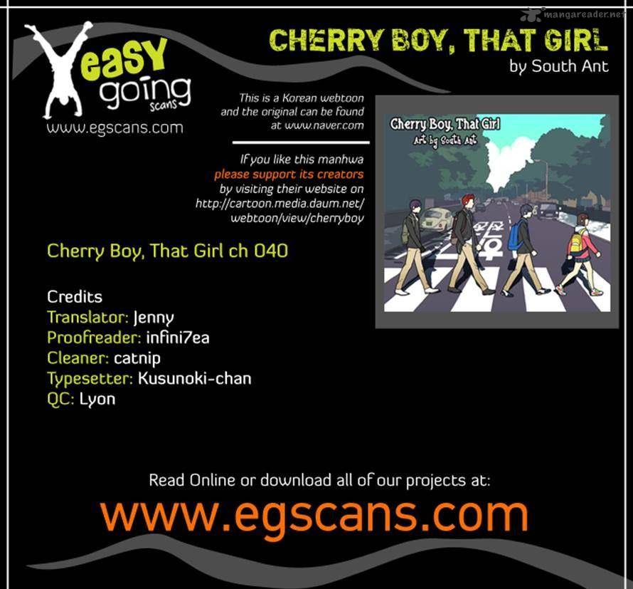 Cherry Boy That Girl Chapter 40 Page 30