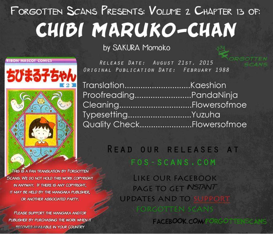 Chibi Maruko Chan Chapter 13 Page 29
