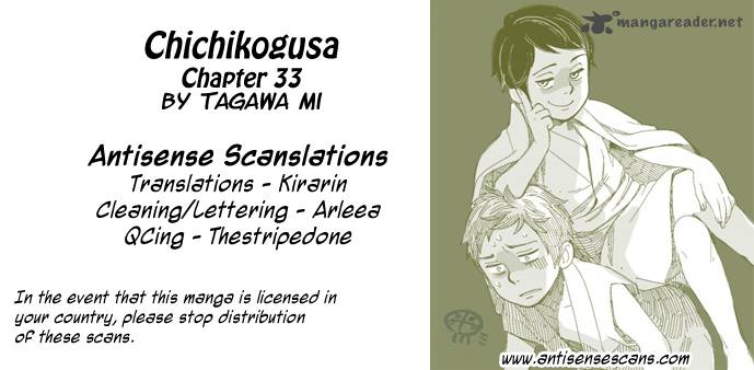 Chichikogusa Chapter 33 Page 1