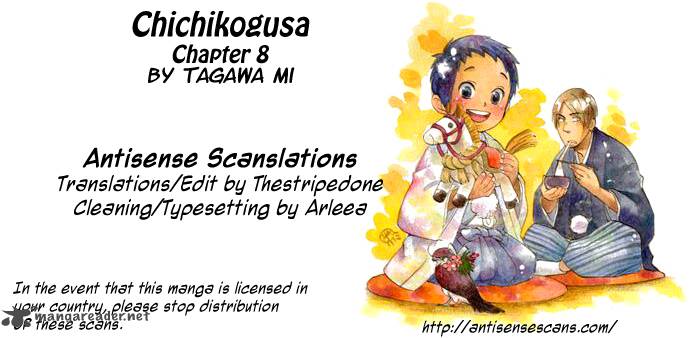 Chichikogusa Chapter 8 Page 1