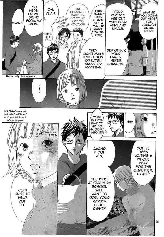 Chihayafuru Chapter 106 Page 25