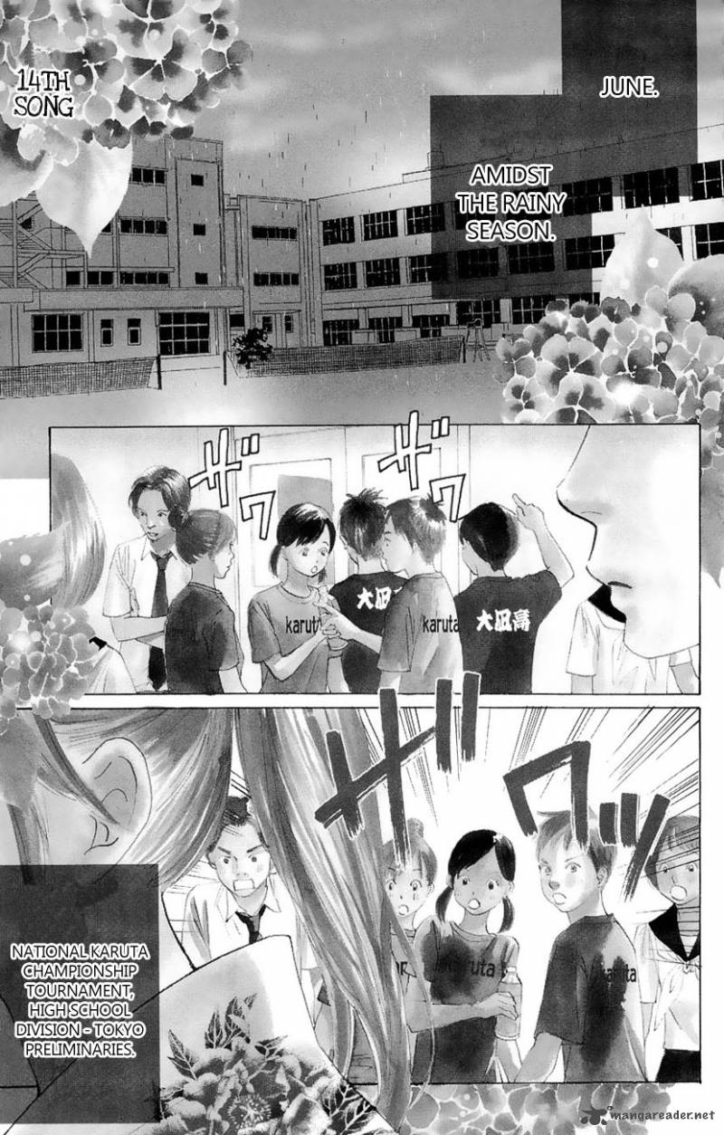 Chihayafuru Chapter 14 Page 1
