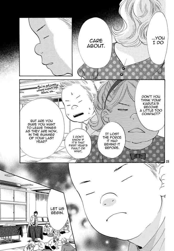 Chihayafuru Chapter 145 Page 25