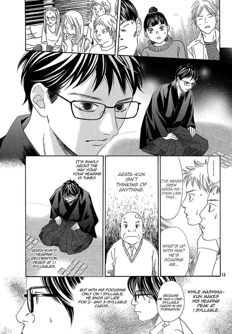 Chihayafuru Chapter 204 Page 13