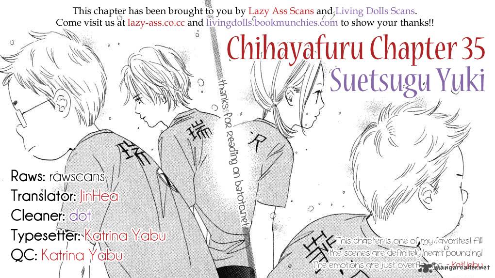 Chihayafuru Chapter 35 Page 1