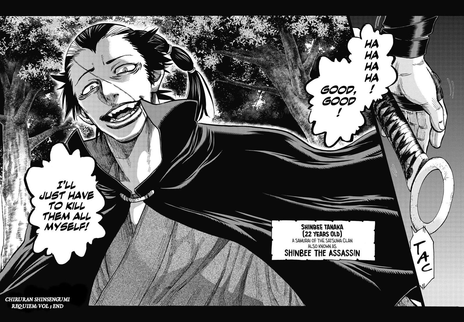 Chiruran Shinsengumi Chinkonka Chapter 15 Page 33