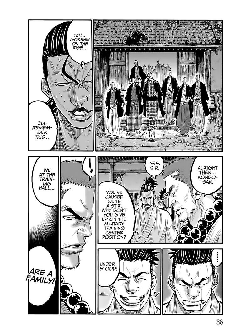 Chiruran Shinsengumi Chinkonka Chapter 6 Page 35