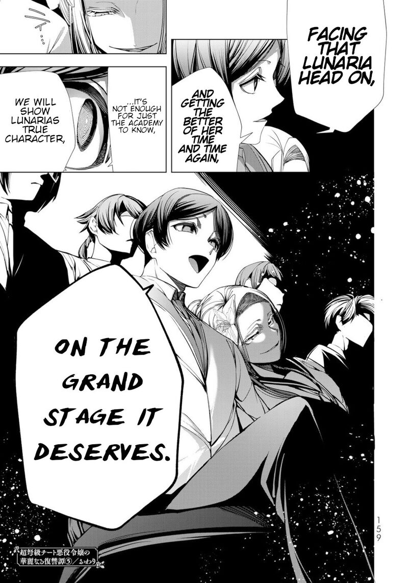 Choudokyuu Cheat Akuyaku Reijou No Karei Naru Fukushuutan Chapter 20 Page 33