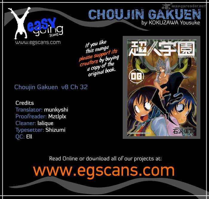 Choujin Gakuen Chapter 32 Page 1