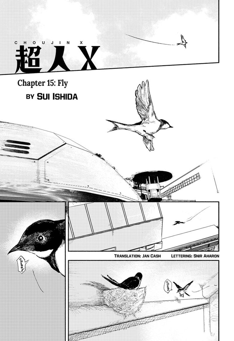 Choujin X Chapter 15 Page 1