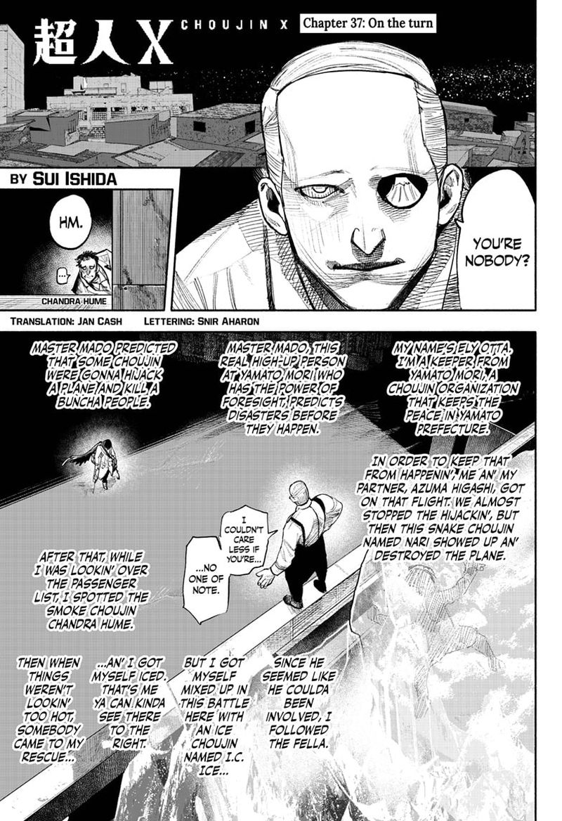 Choujin X Chapter 37 Page 1