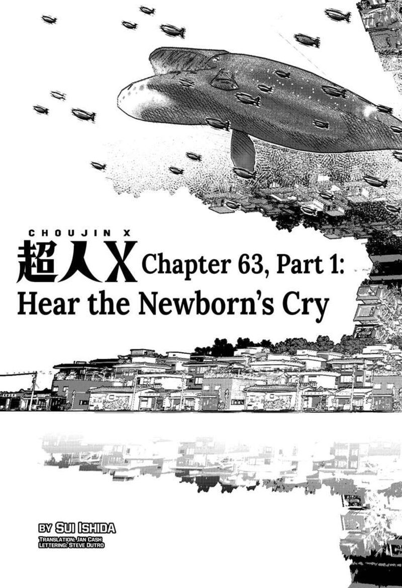 Choujin X Chapter 63a Page 3