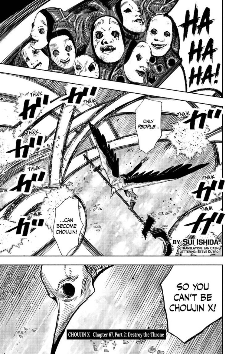 Choujin X Chapter 67b Page 1