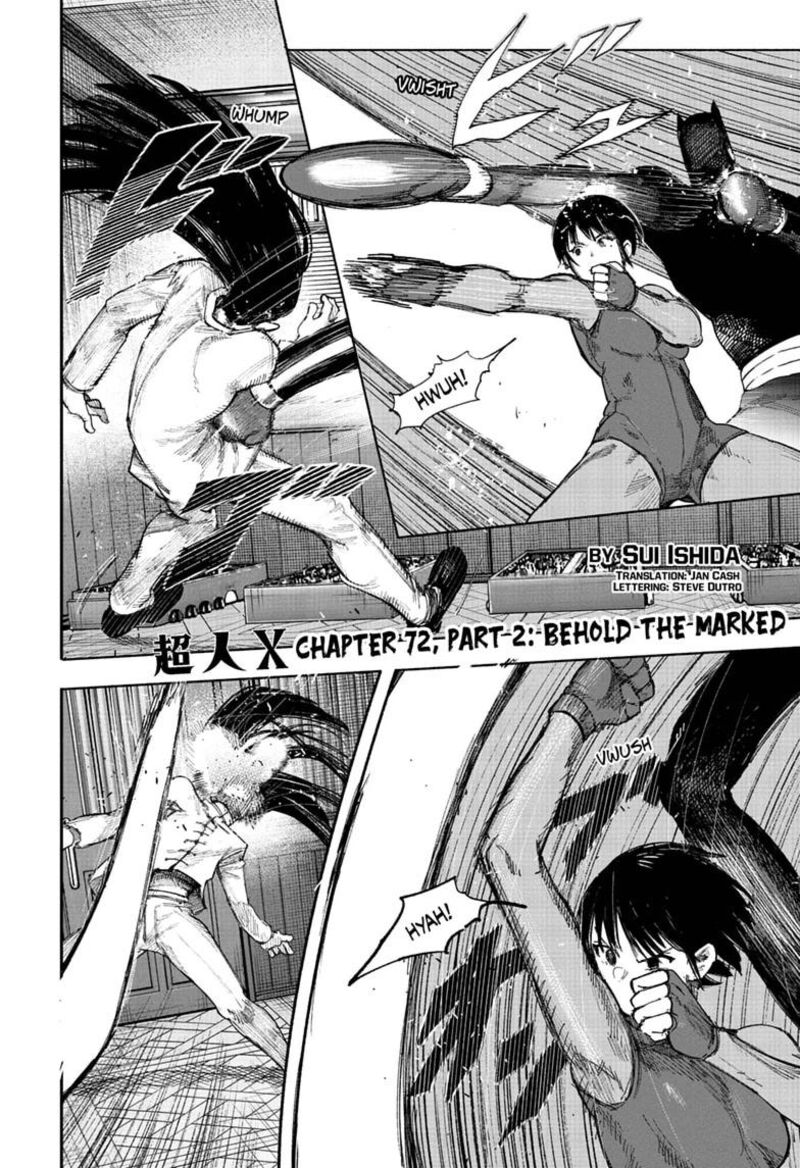 Choujin X Chapter 72b Page 1