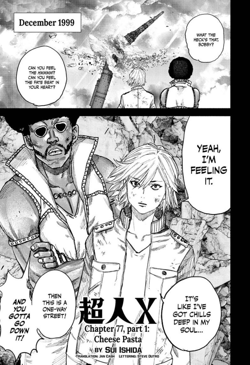 Choujin X Chapter 77a Page 1