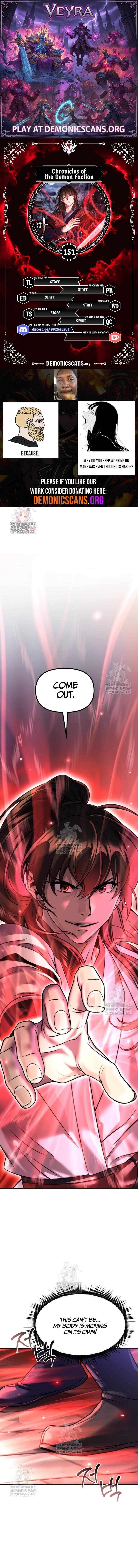 Chronicles Of The Demon Faction Chapter 151 Page 1