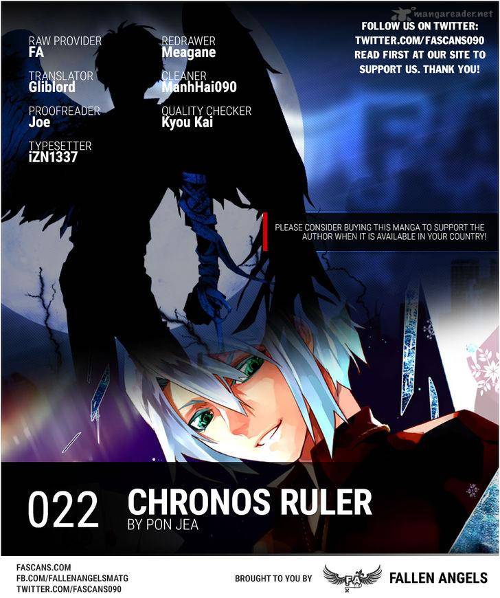 Chronos Ruler Chapter 22 Page 1